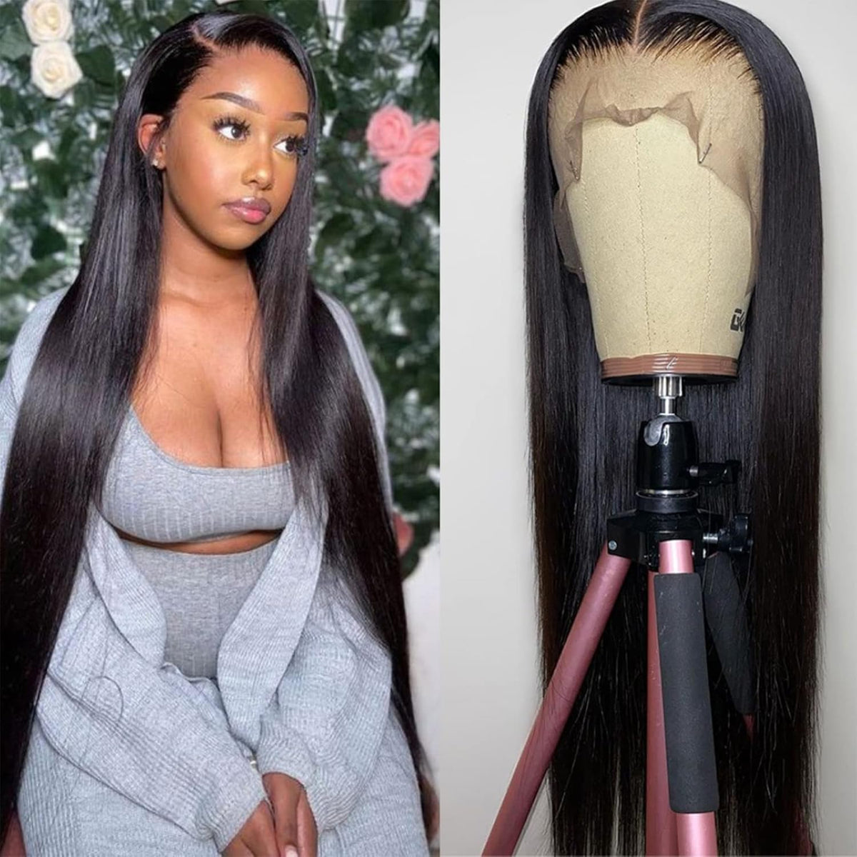 Special Summer Sale Deals 🌷💥Straight HD Transparent Lace Front Wigs Human Hair
