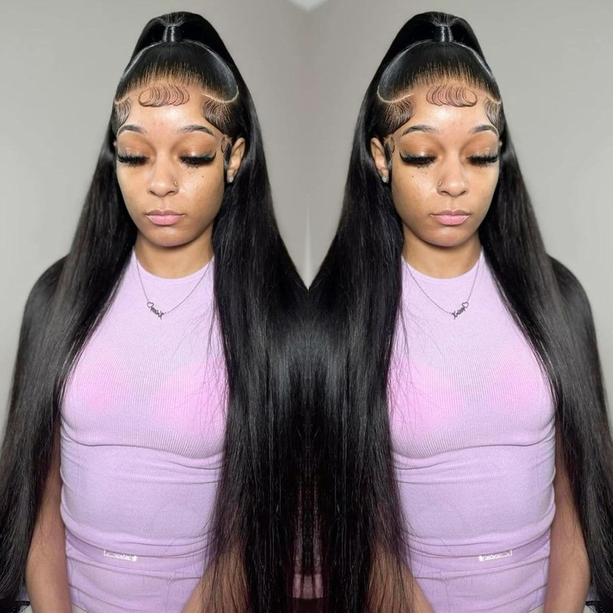 Special Summer Sale Deals 🌷💥Straight HD Transparent Lace Front Wigs Human Hair