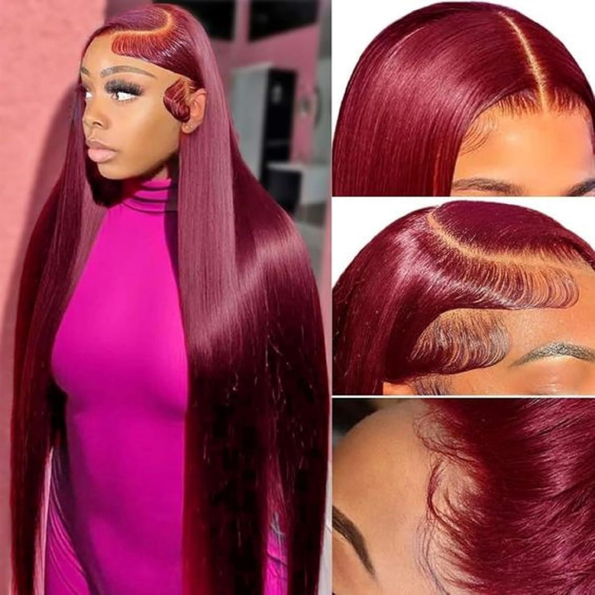 Special Summer Sale Deals 🌷💥Straight HD Transparent Lace Front Wigs Human Hair
